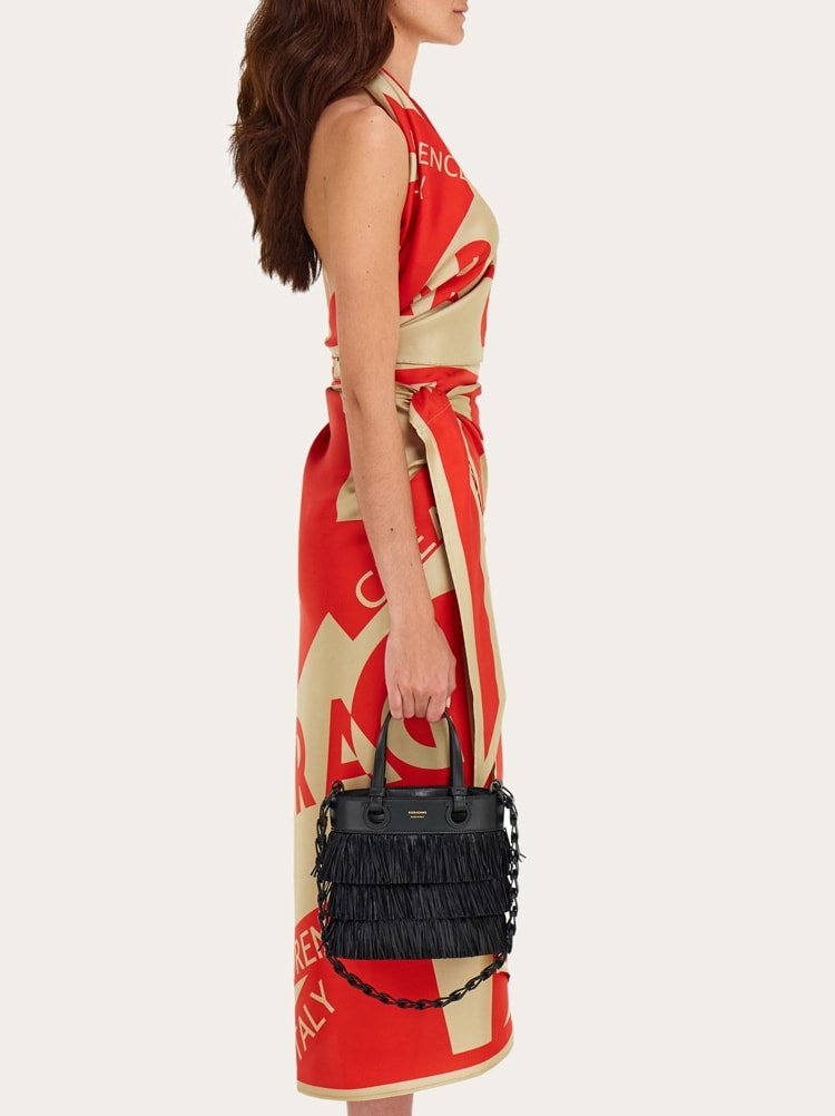 Fringed tote bag Gallery image 3
