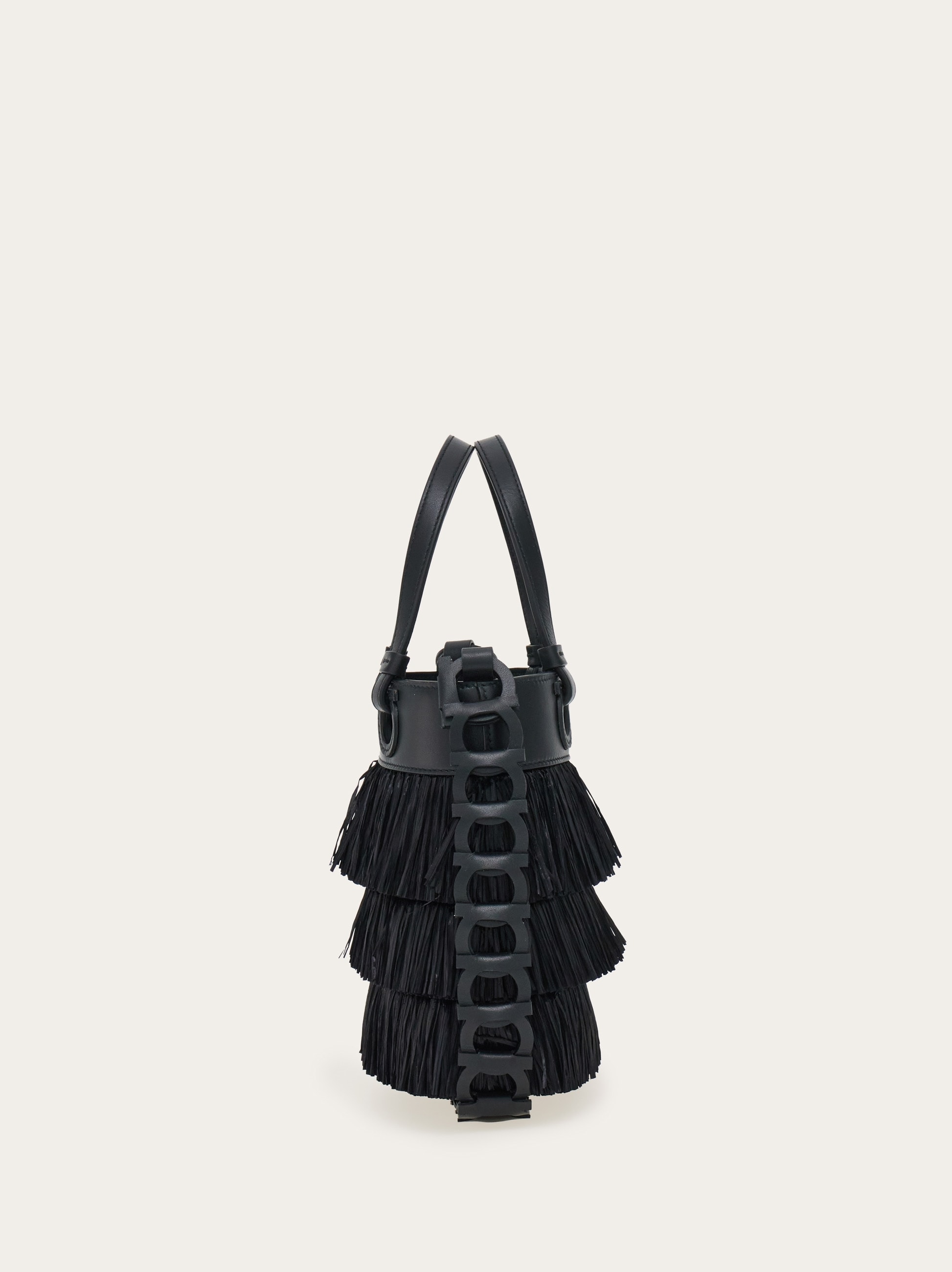 [Salvatore Ferragamo]フリンジ付きトートバッグ Fringed tote bag - Women | Ferragamo