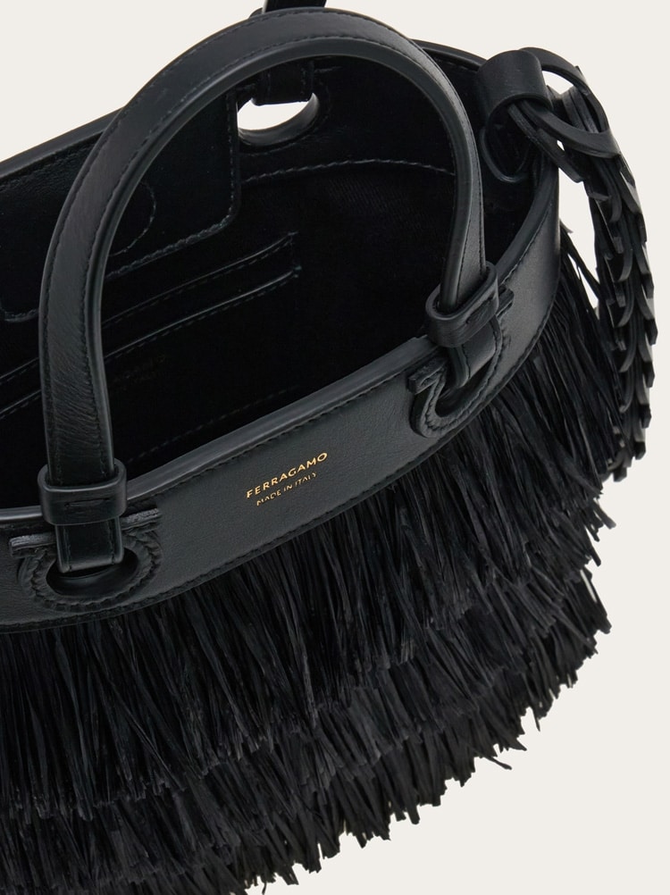 Fringed tote bag Gallery image 6
