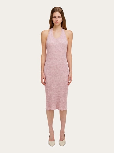 Sleeveless linen dress - Women | Ferragamo