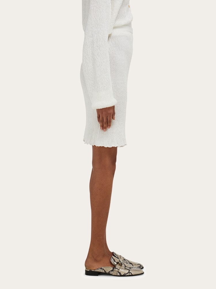 Jersey linen skirt Gallery image 3