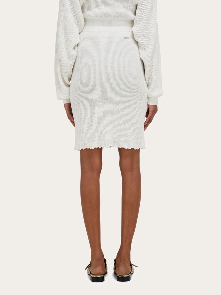 Jersey linen skirt Gallery image 4