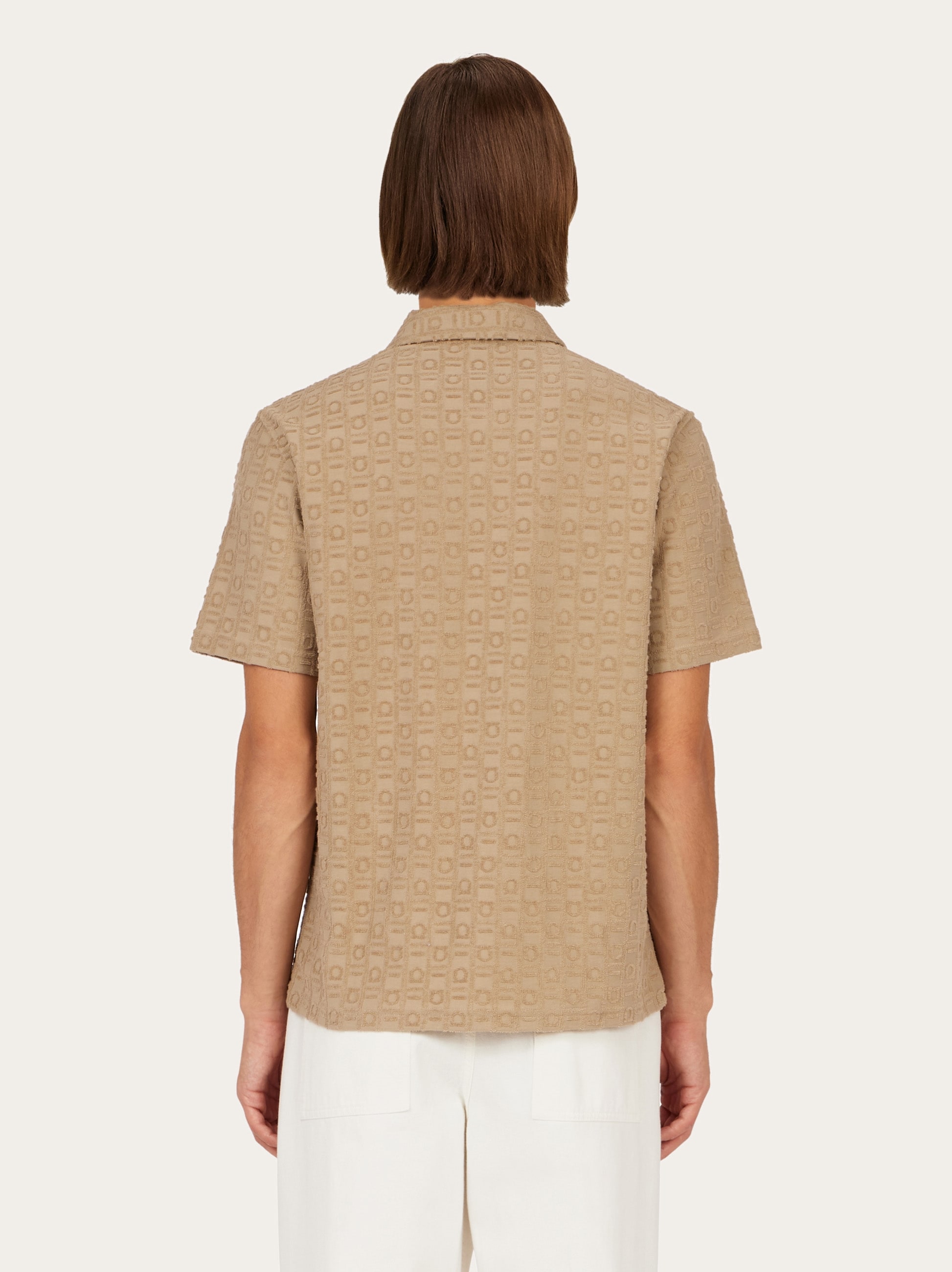 Ferragamo Monogram polo shirt - Men | Ferragamo