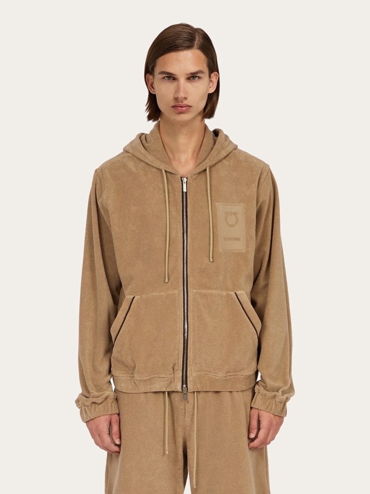 Ferragamo Monogram hoodie Gallery image 2