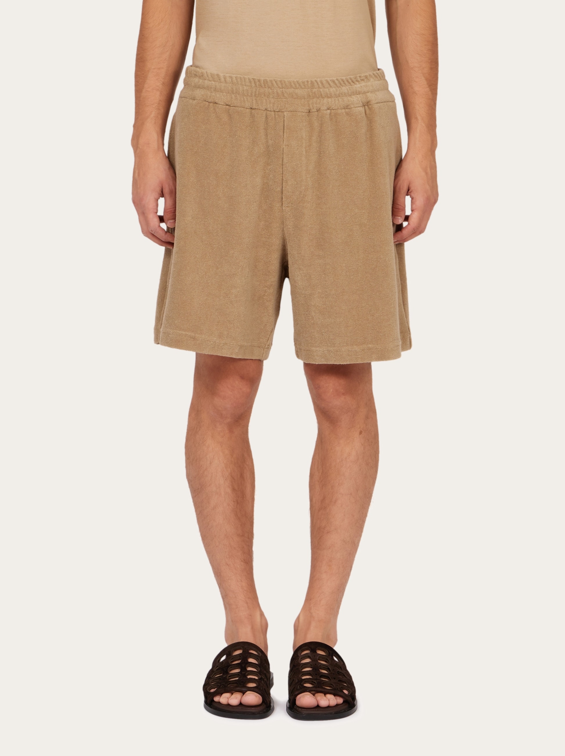 ◆GLOWNY◆ PROVINCE EYELET SHORTS CHOCOLATE GY24BSH001BR GLOWNY | 글로니 Glowny Eyelet Shorts (Chocolate) #글로니,#글