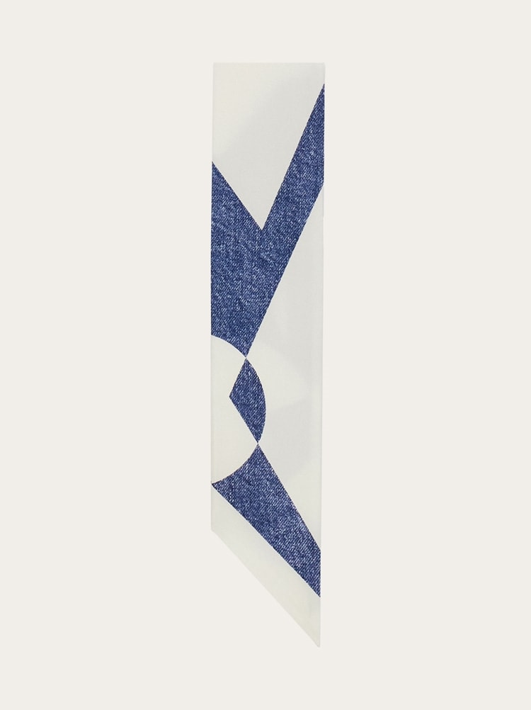 Venna print silk mini bandeau Gallery image 4