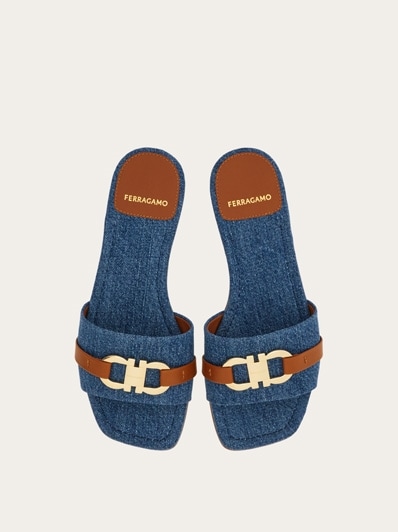 Gancini buckle slide - Women | Ferragamo