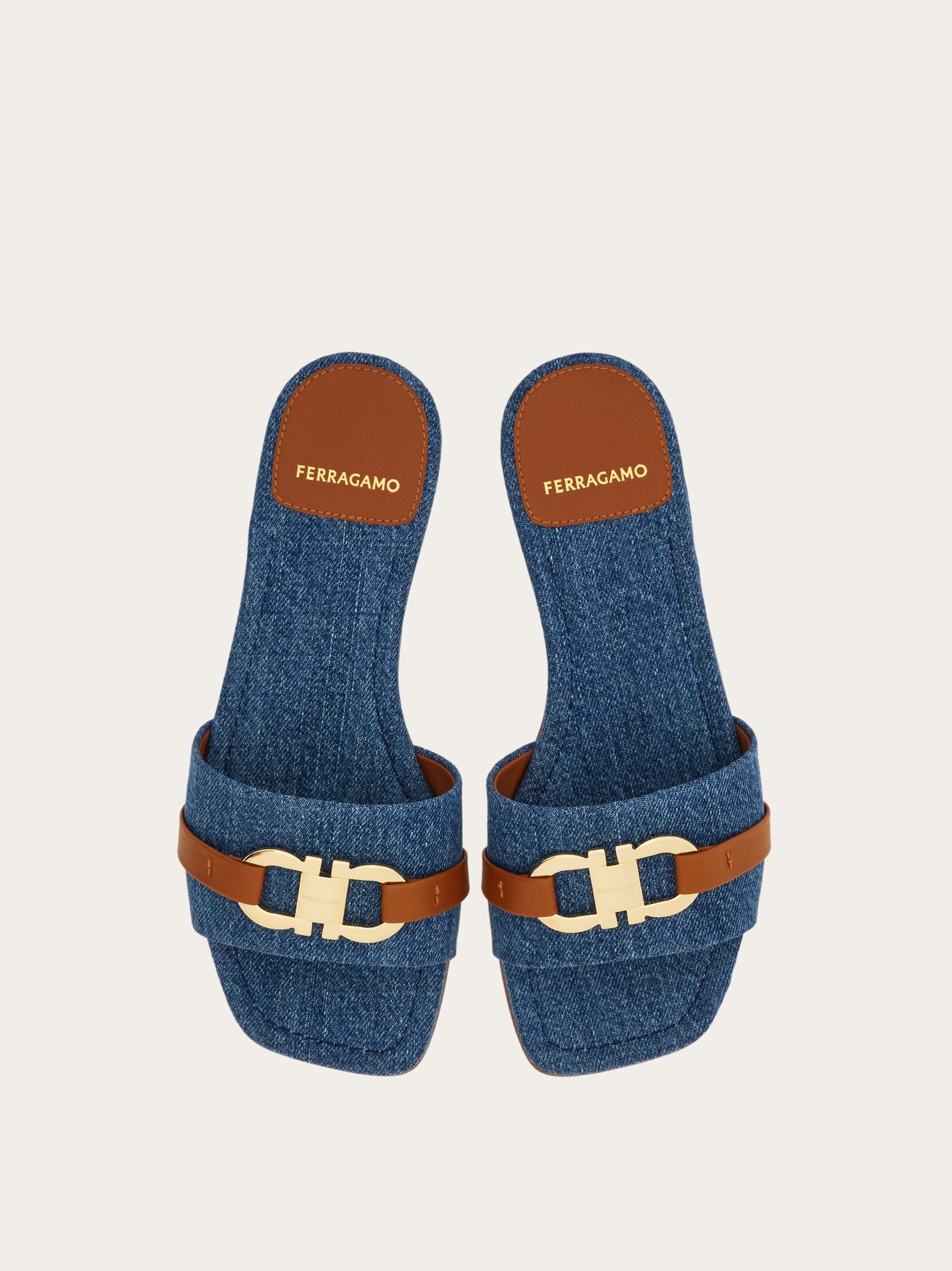 Gancini buckle slide - Women | Ferragamo