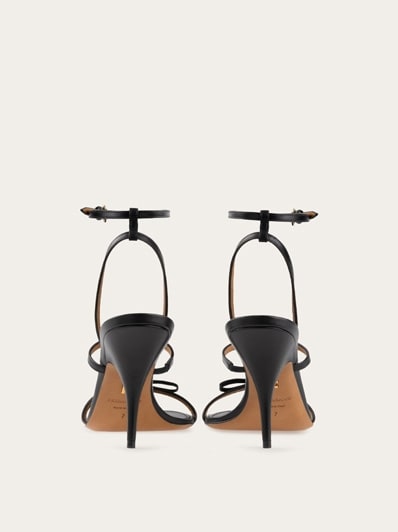 Strappy sandal with mini bow - Women | Ferragamo