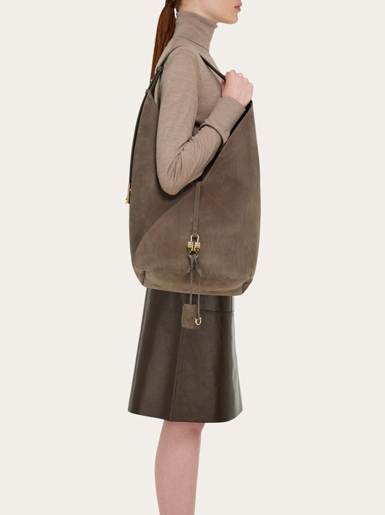 Borsa hobo V-shaped (L) Gallery image 2