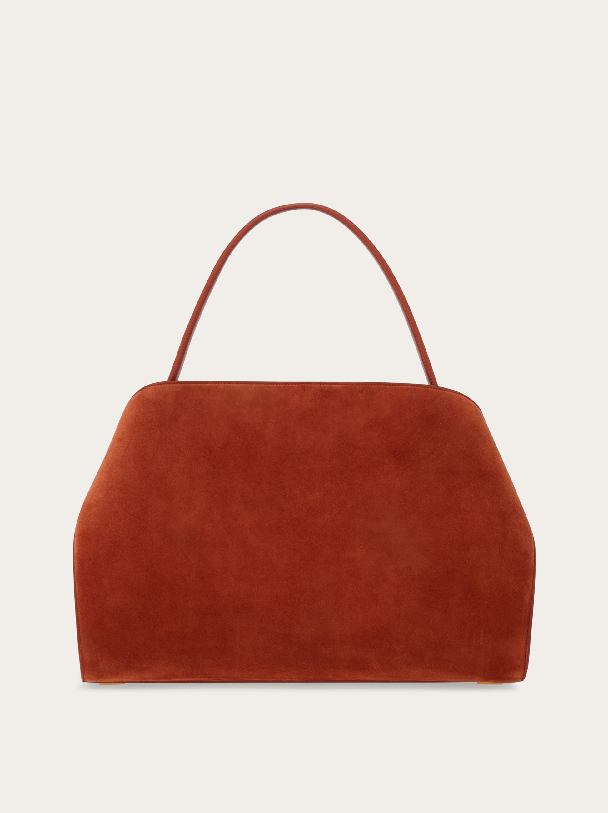 FERRAGAMO Hug l Buckle Leather Shoulder バッグ Hug handbag (L) - Women | Ferragamo