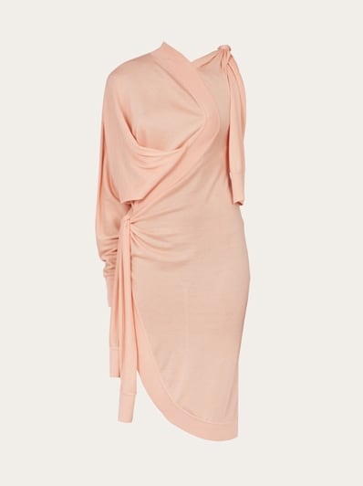 ワンピース FERRAGAMO Pink stretch viscose blend dress 784235_00_cart_r20.jpg