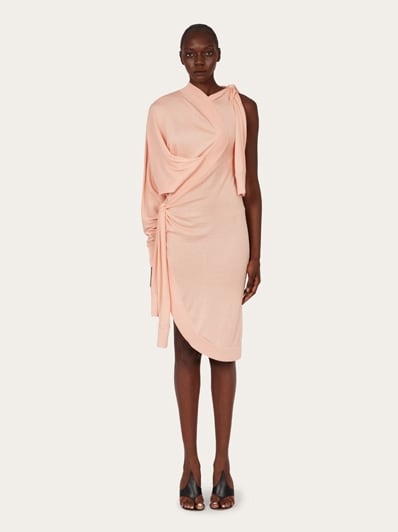 【送料&関税込】Ferragamo Asymmetrical Dress Asymmetric dress - Women | Ferragamo