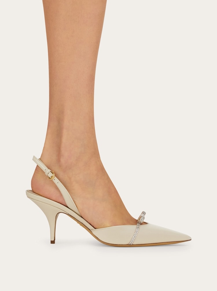 Bridal - Slingback with mini bow Gallery image 4