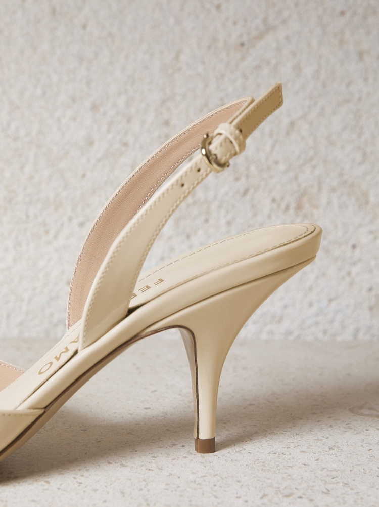 Bridal - Slingback with mini bow Gallery image 7