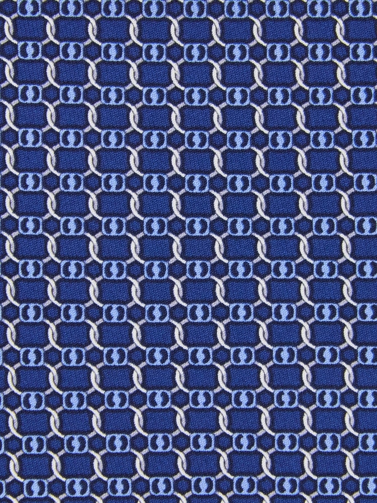 Vara buckle printed silk tie Gallery image 2