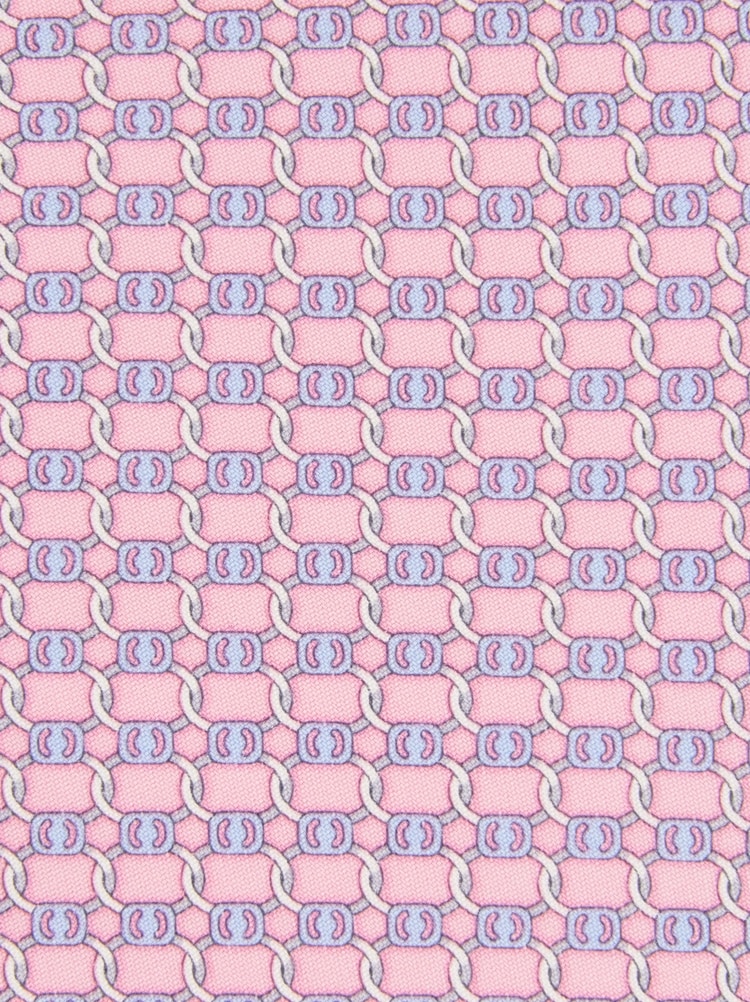 Vara buckle printed silk tie Gallery image 2