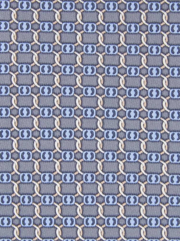 Vara buckle printed silk tie Gallery image 2