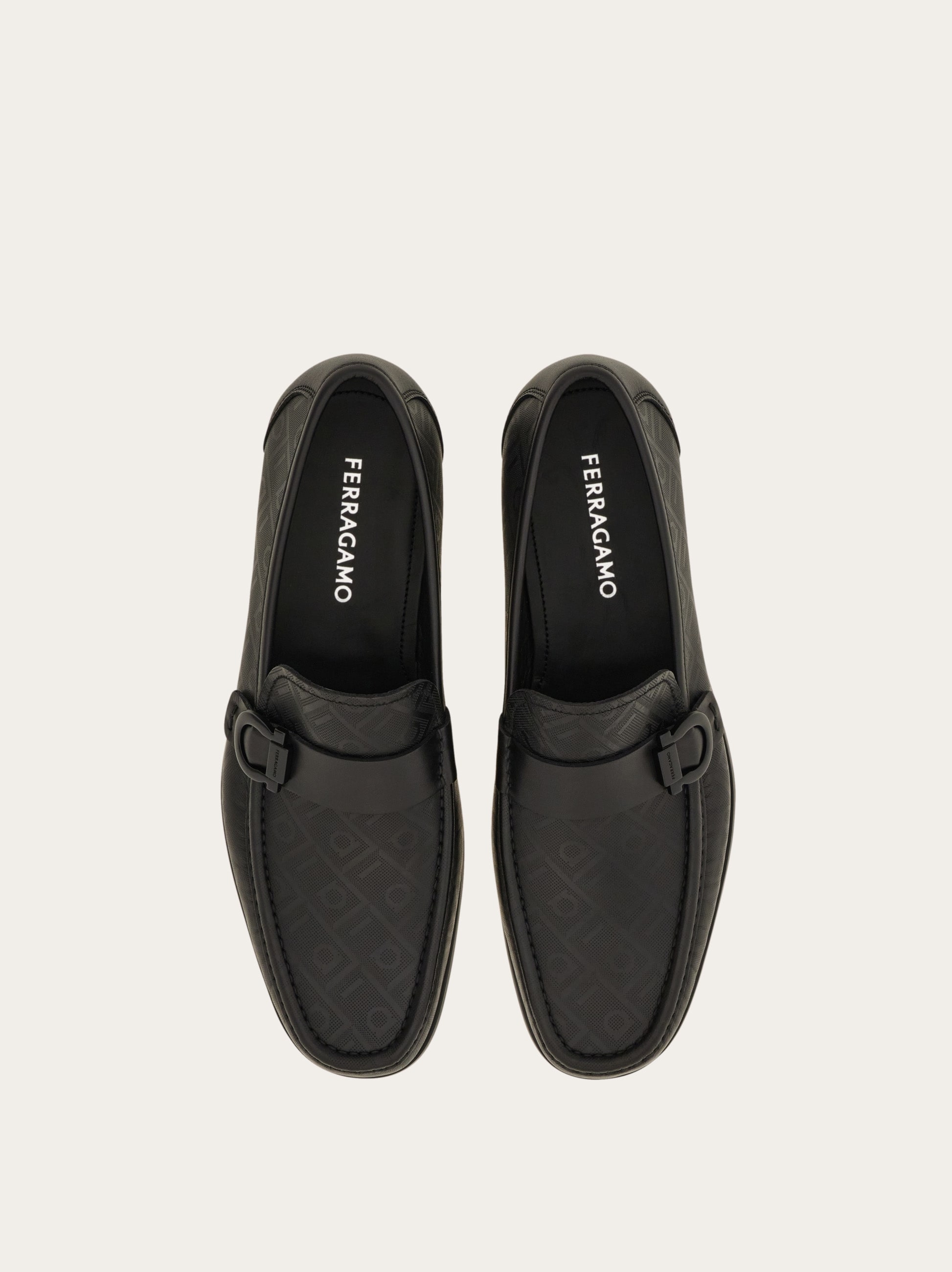 Loafer with Gancini ornament - Men | Ferragamo