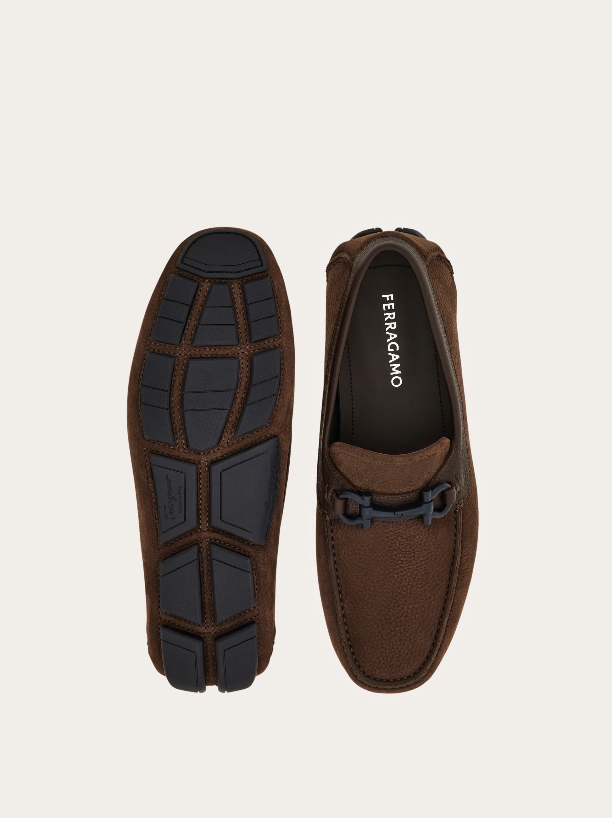 Driver with Gancini ornament - Men | Ferragamo