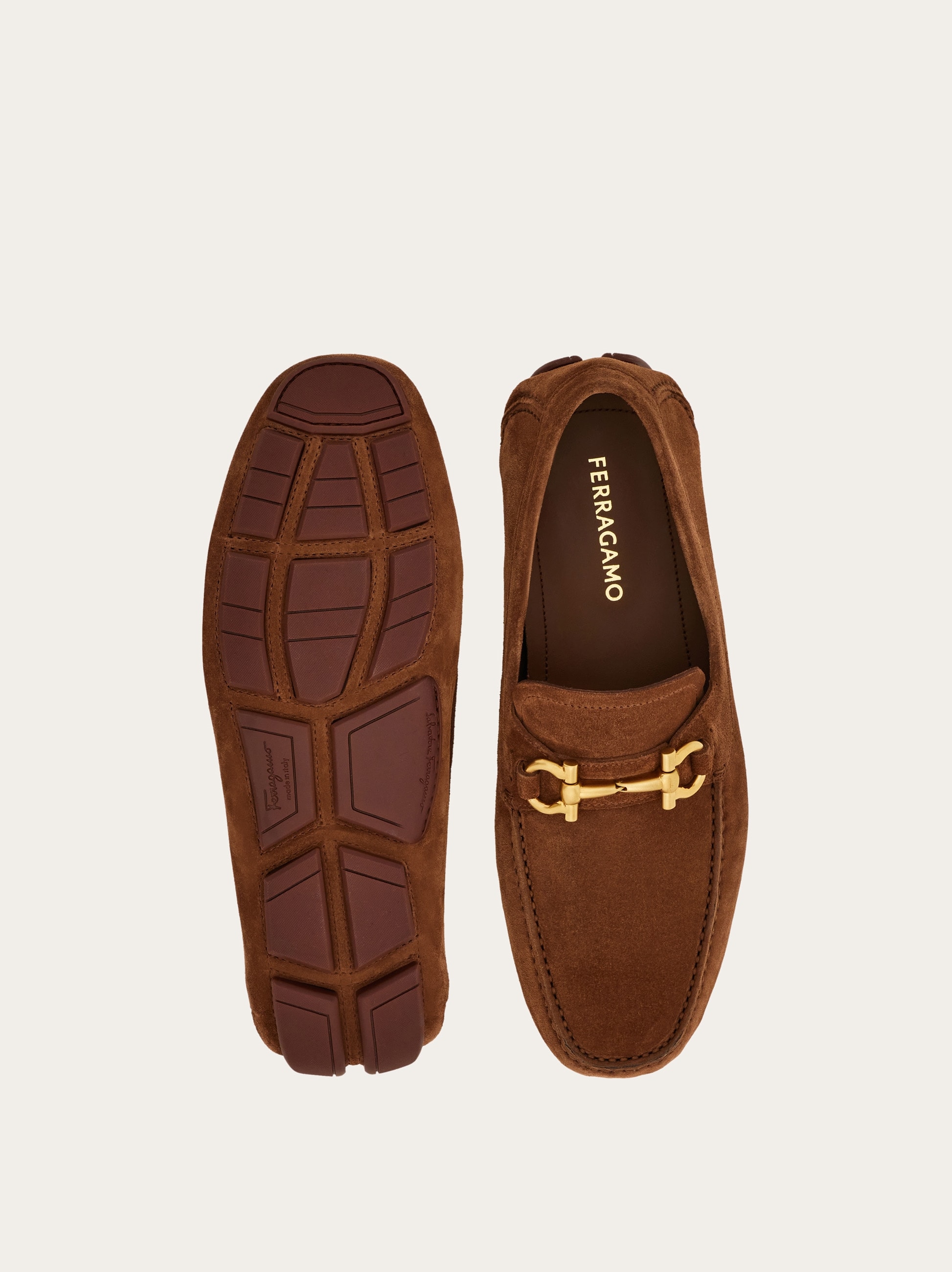 Driver with Gancini ornament - Men | Ferragamo