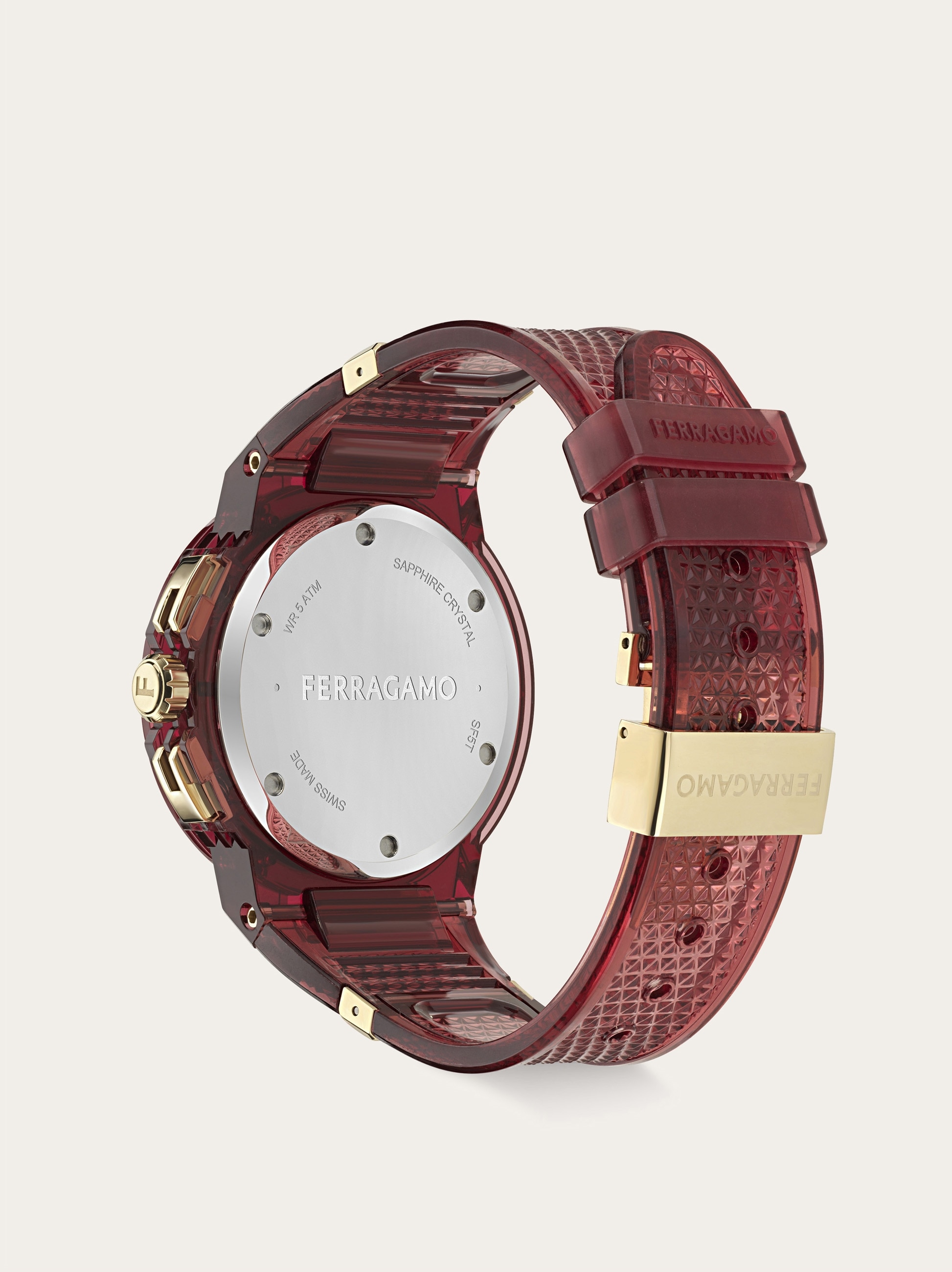 F-80 Translucent Watch - Men | Ferragamo