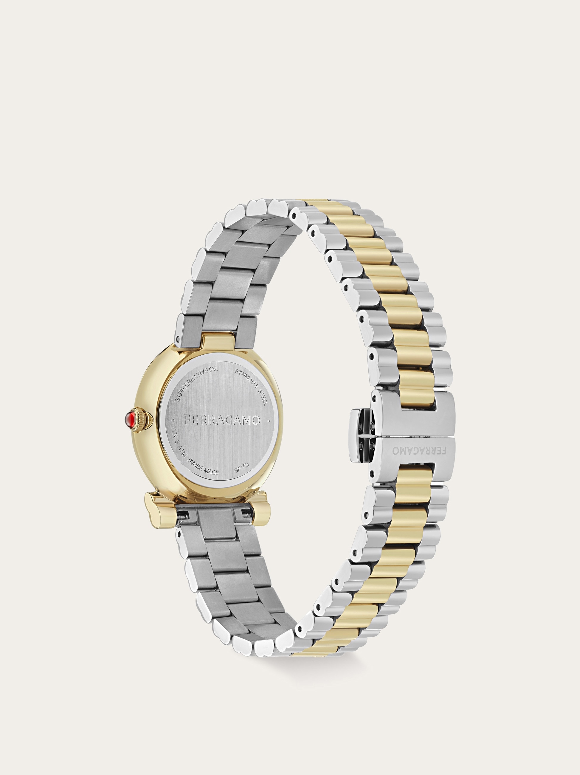 Salvatore Ferragamo GANCINIシルバー 時計 Gancini Twisted Watch - Women | Ferragamo