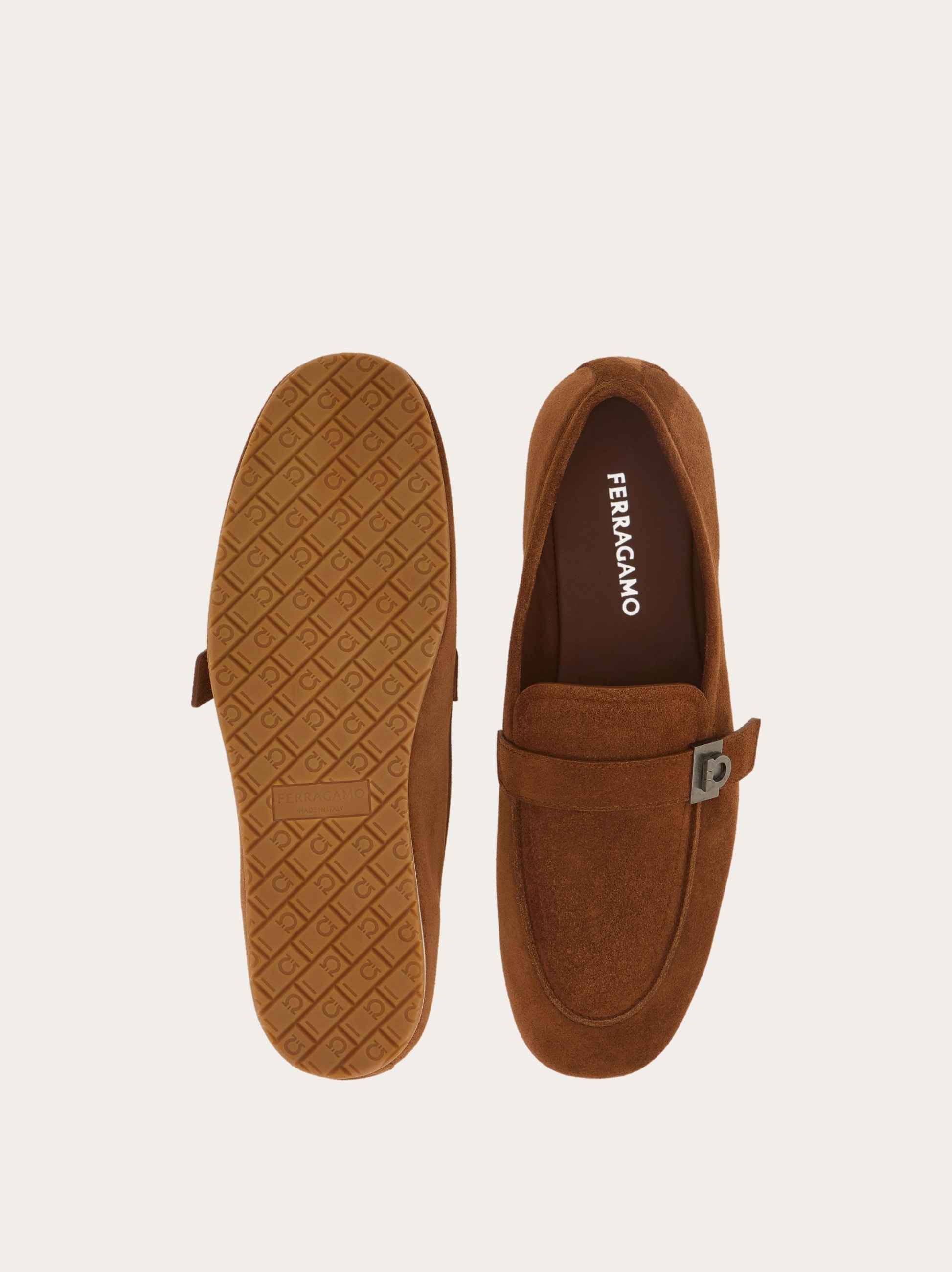 【Cremano❤︎ 】Ferragamo Hug buckle loafer - Men | Ferragamo