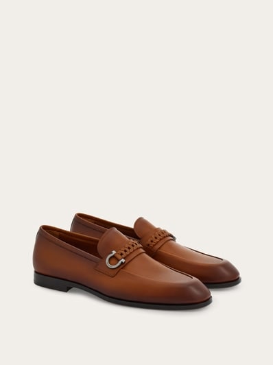 Ferragamo ダークブラウン ローファー Salvatore Ferragamo ダークブラウン ローファー