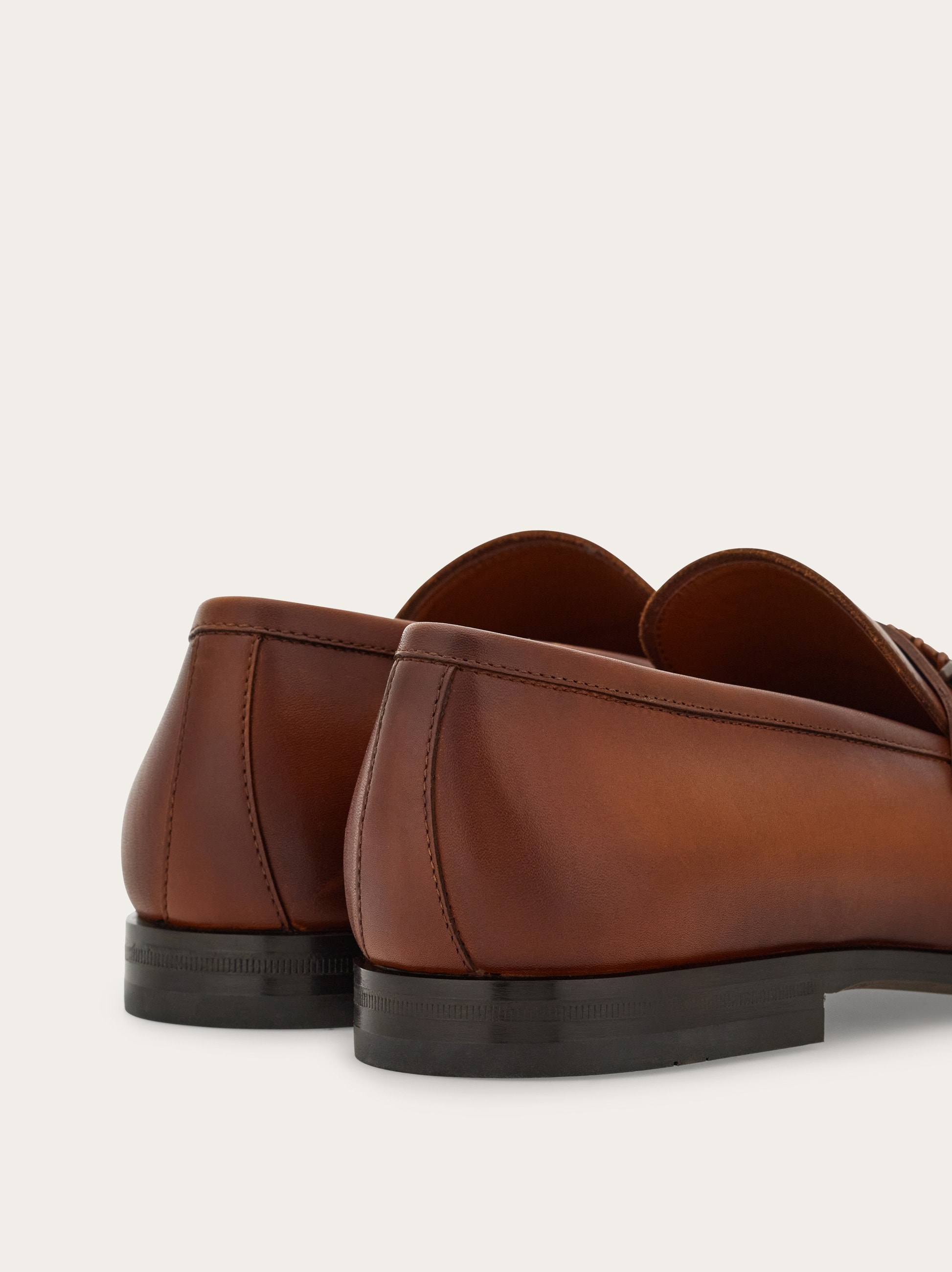 Loafer with Gancini ornament - Men | Ferragamo