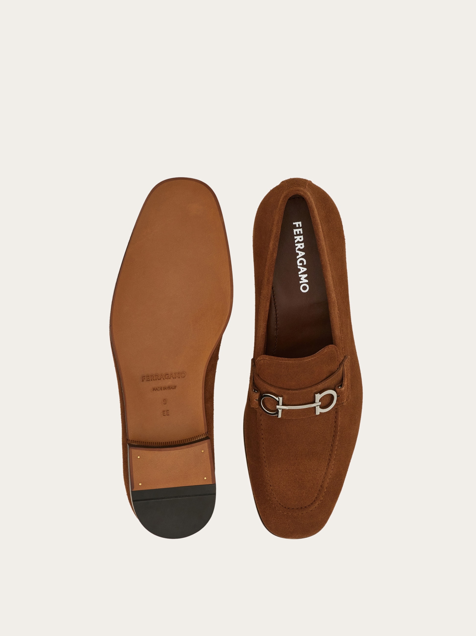 Salvatore Ferragamo ネイビー バレエシューズ バレリーナシューズ - ウィメンズ | Ferragamo