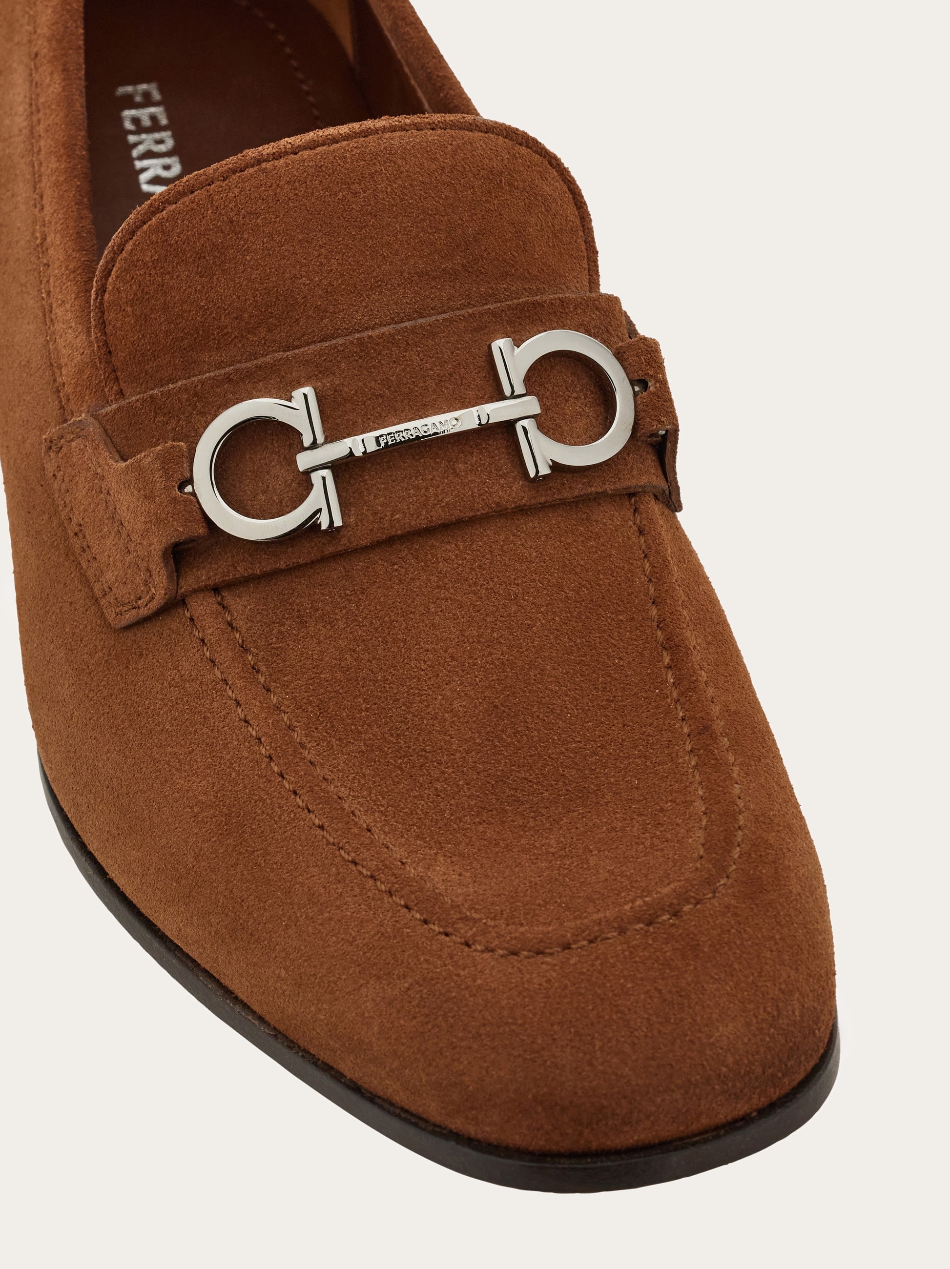 Gancini buckle loafer - Men | Ferragamo