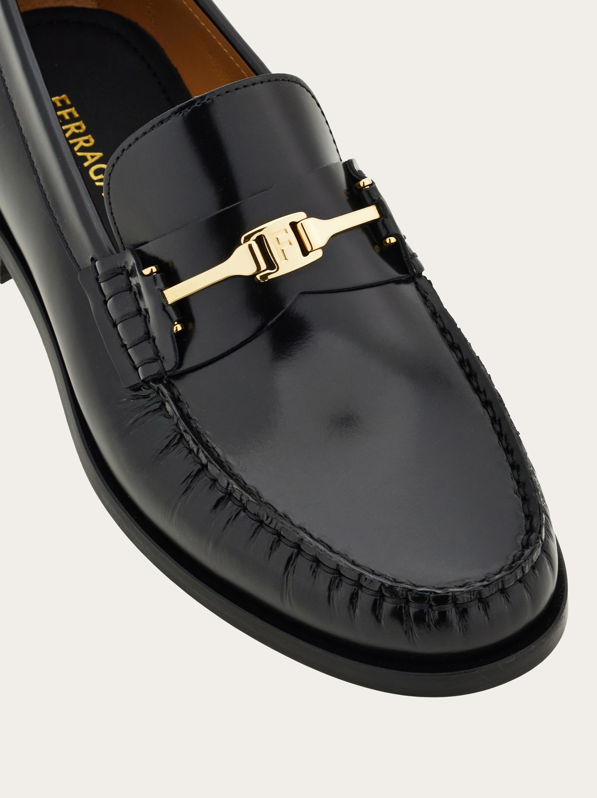 F buckle loafer - Men | Ferragamo