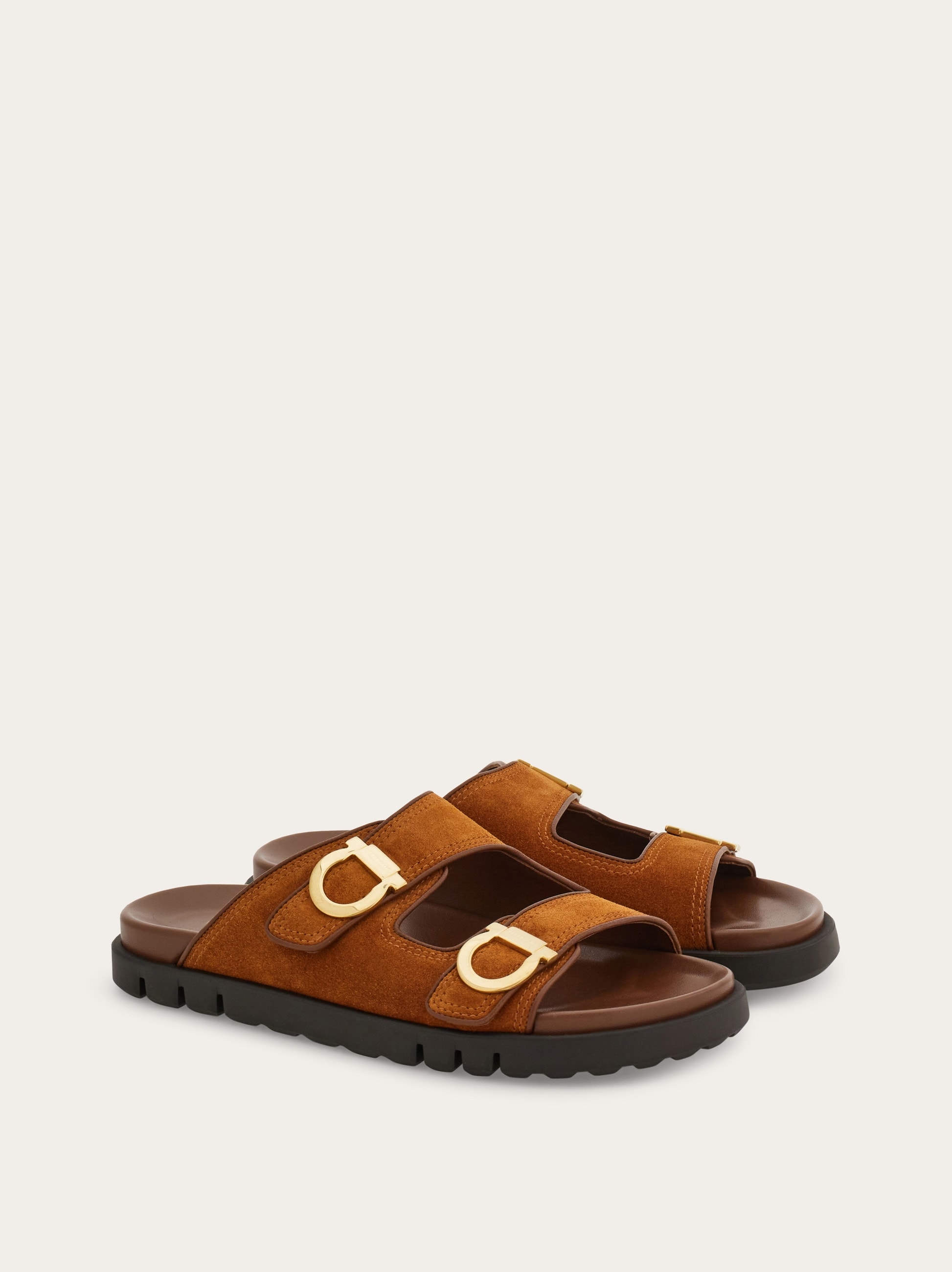 【関税&送料込】Ferragamo Double-Strap Sandal Double-strap sandal - Men | Ferragamo
