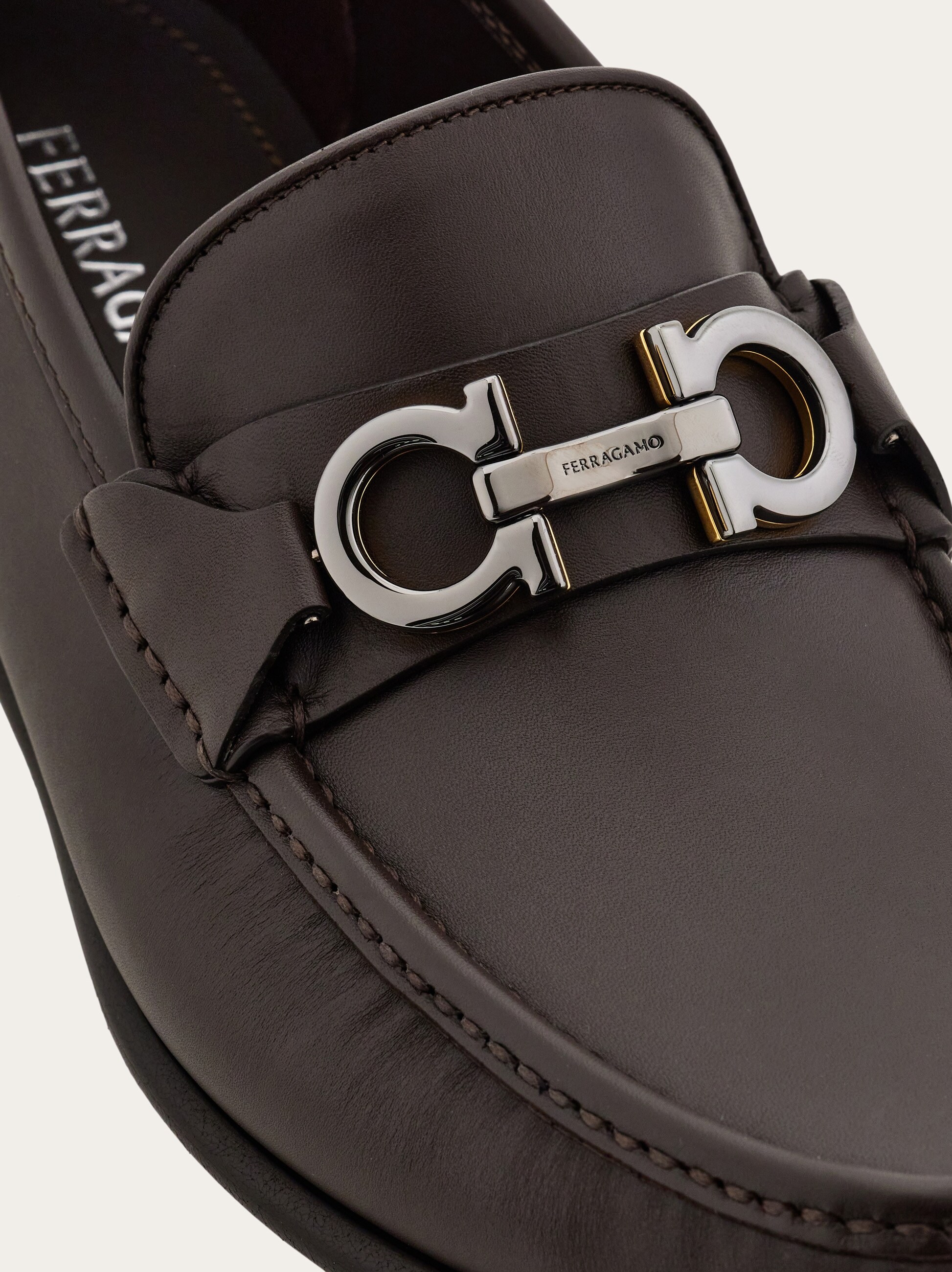 Gancini buckle loafer - Men | Ferragamo