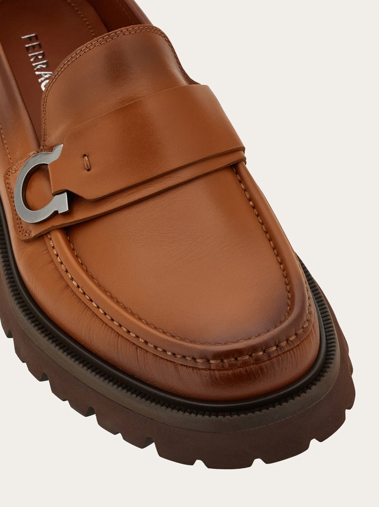 Mocasines con adorno Gancini Gallery image 6