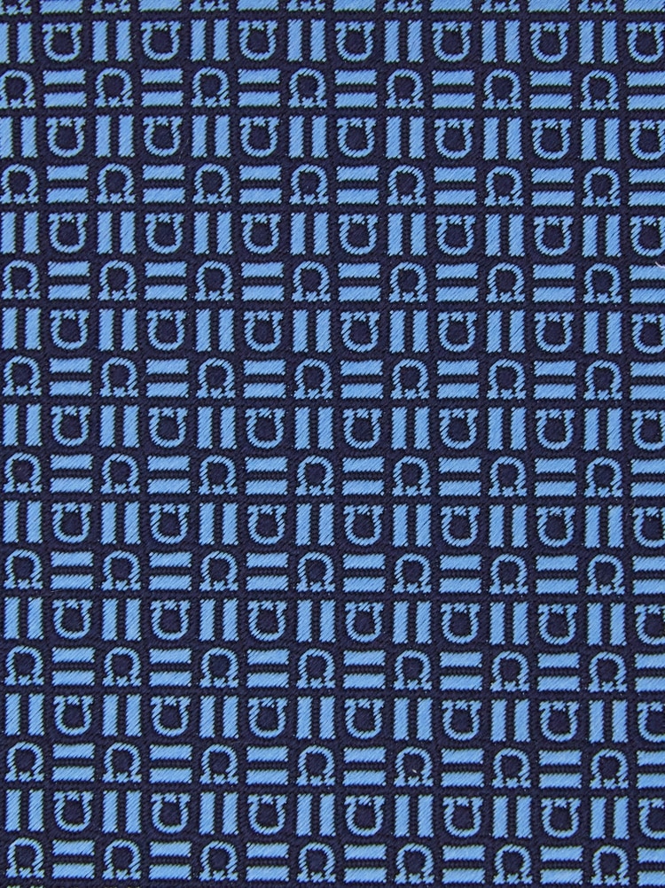 Gancini motif jacquard tie Gallery image 2