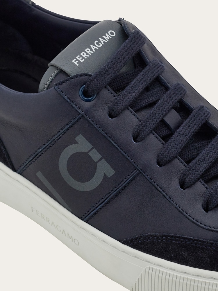 Low-top sneaker with Gancini detail Gallery image 6