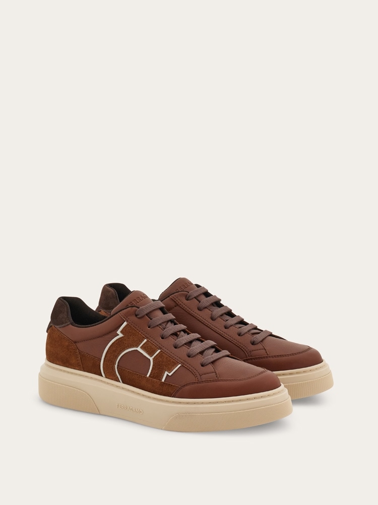 Gancini low-top sneaker Gallery image 2