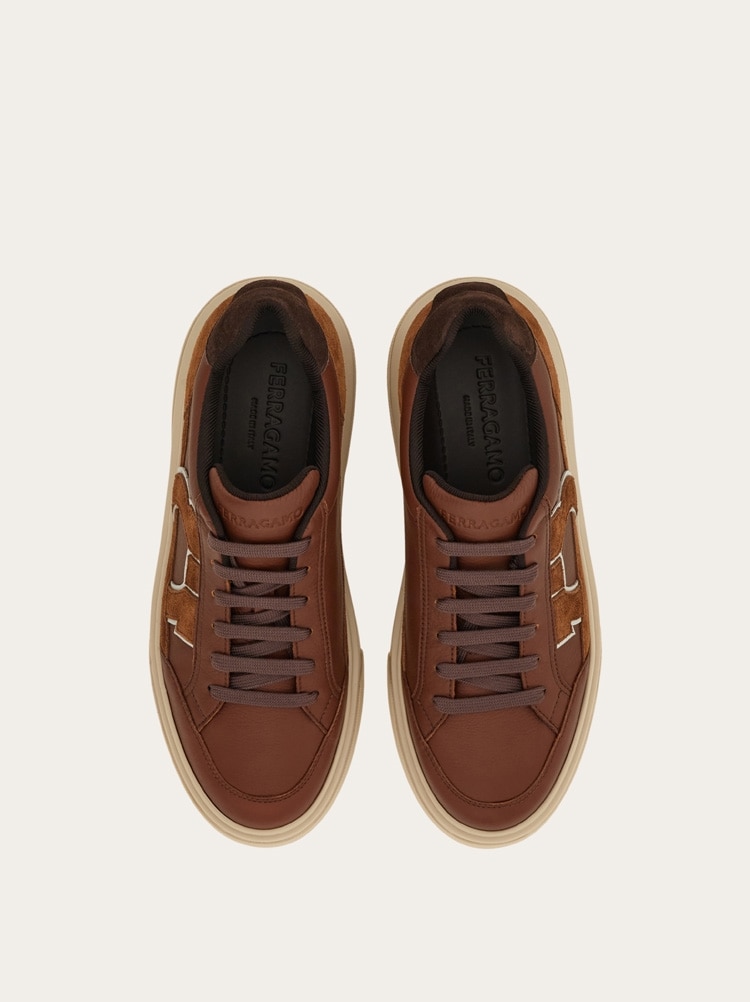 Gancini low-top sneaker Gallery image 3