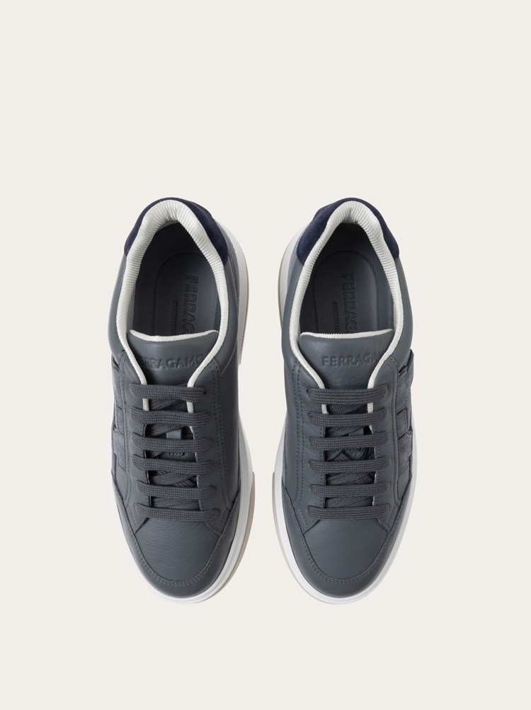 Gancini low-top sneaker Gallery image 3