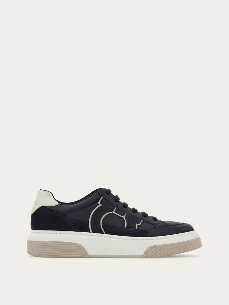 Gancini low-top sneaker Gallery image 1
