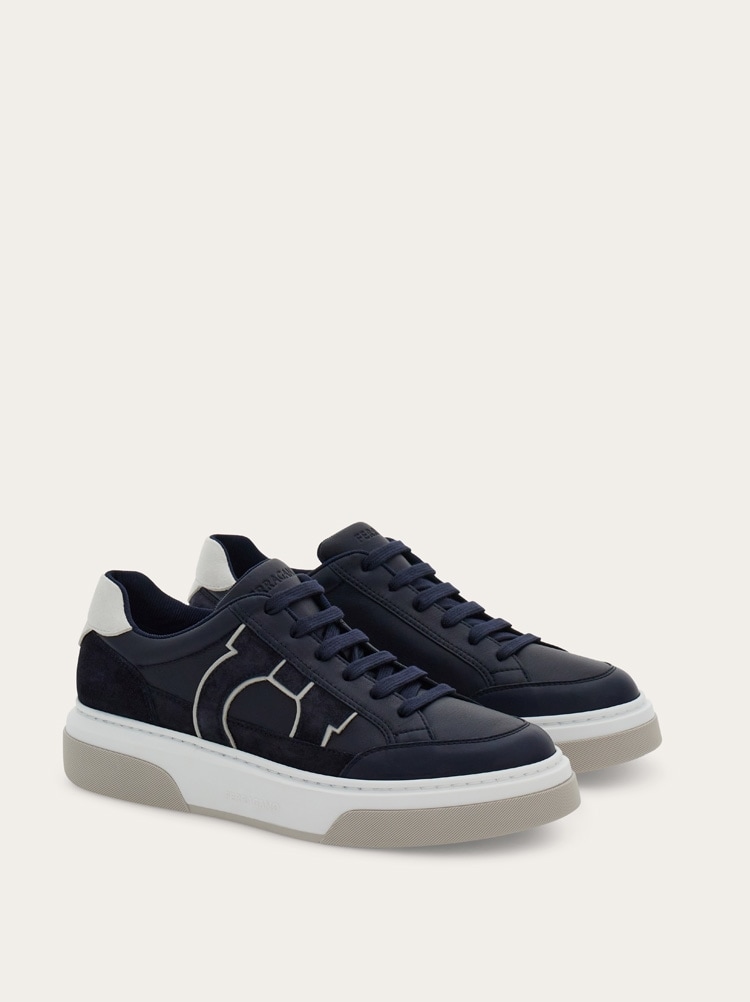 Gancini low-top sneaker Gallery image 2