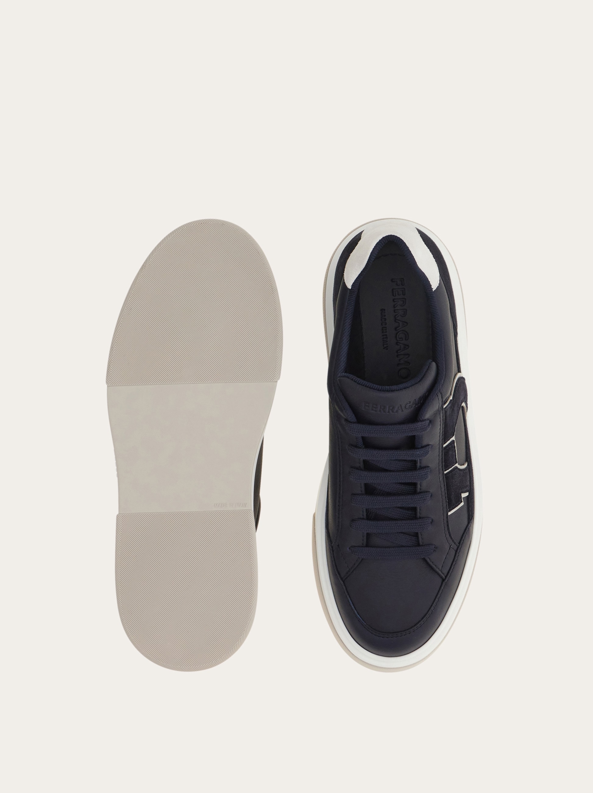 Gancini low-top sneaker - Men | Ferragamo