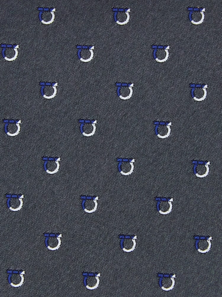 Corbata jacquard Gancini bicolor Gallery image 2