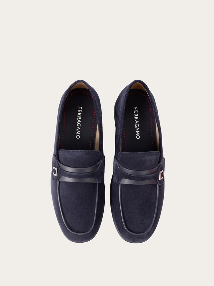 Deconstructed loafer with Gancini ornament Gallery image 3