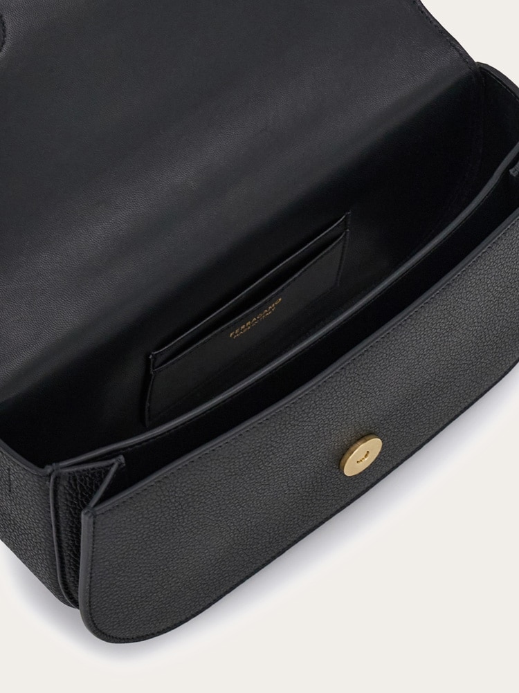 Double Gancini East-West crossbody bag Gallery image 5
