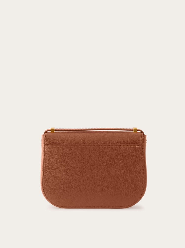 Double Gancini North-South crossbody bag Gallery image 4