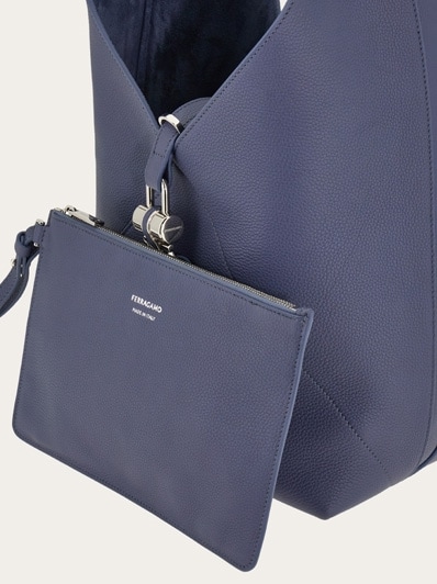 V-shaped hobo bag (M) - Women | Ferragamo