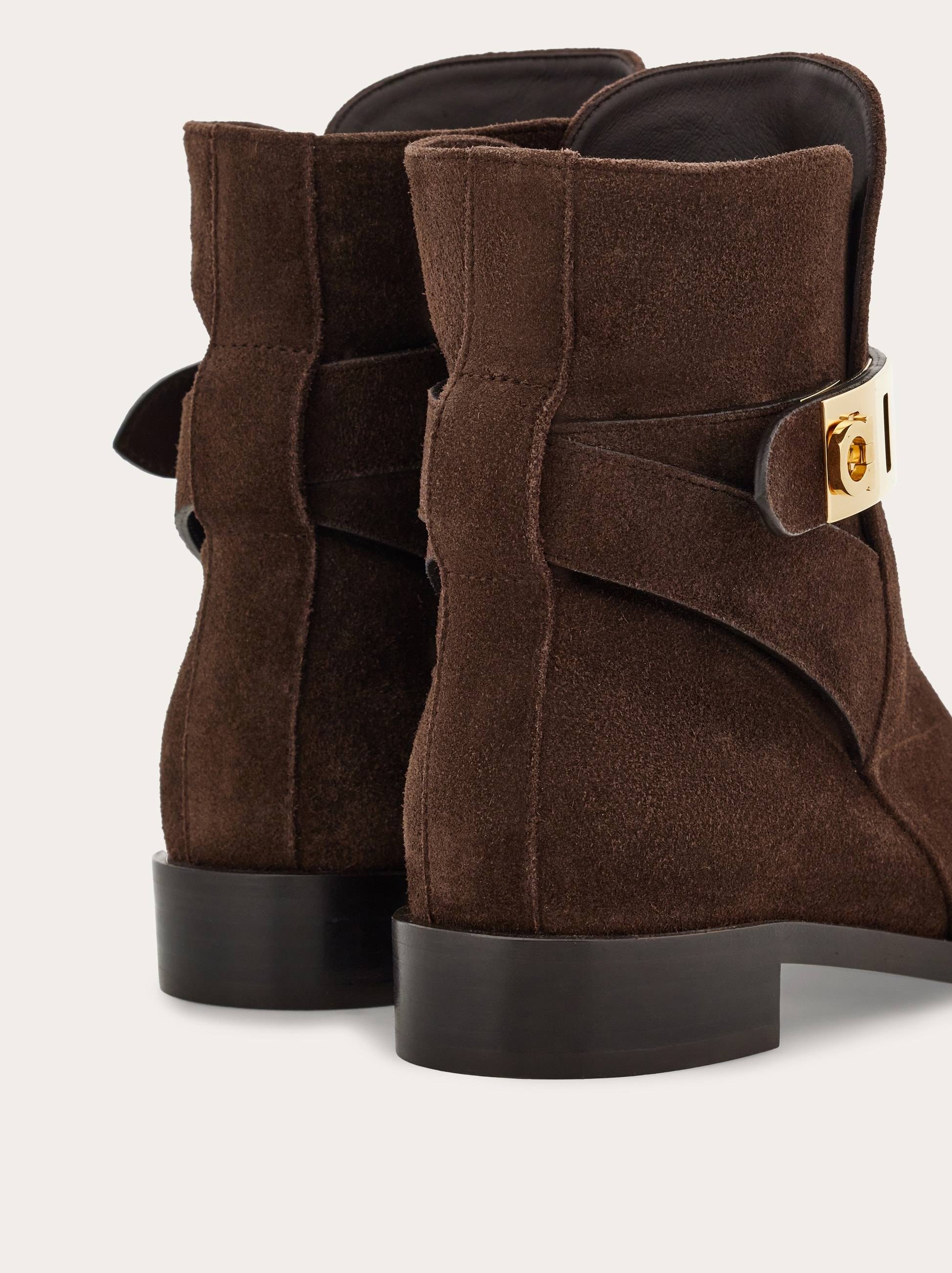Ferragamo Hug Buckle Strap Ankle Boots Size 8 Mens Ferragamo Mens Atlante Ankle Boots – Bluefly main image 4